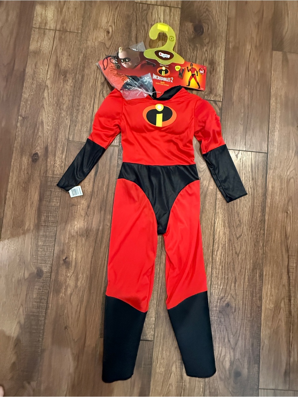 Disney Red and Black Incredibles Kids Superhero Jumpsuit